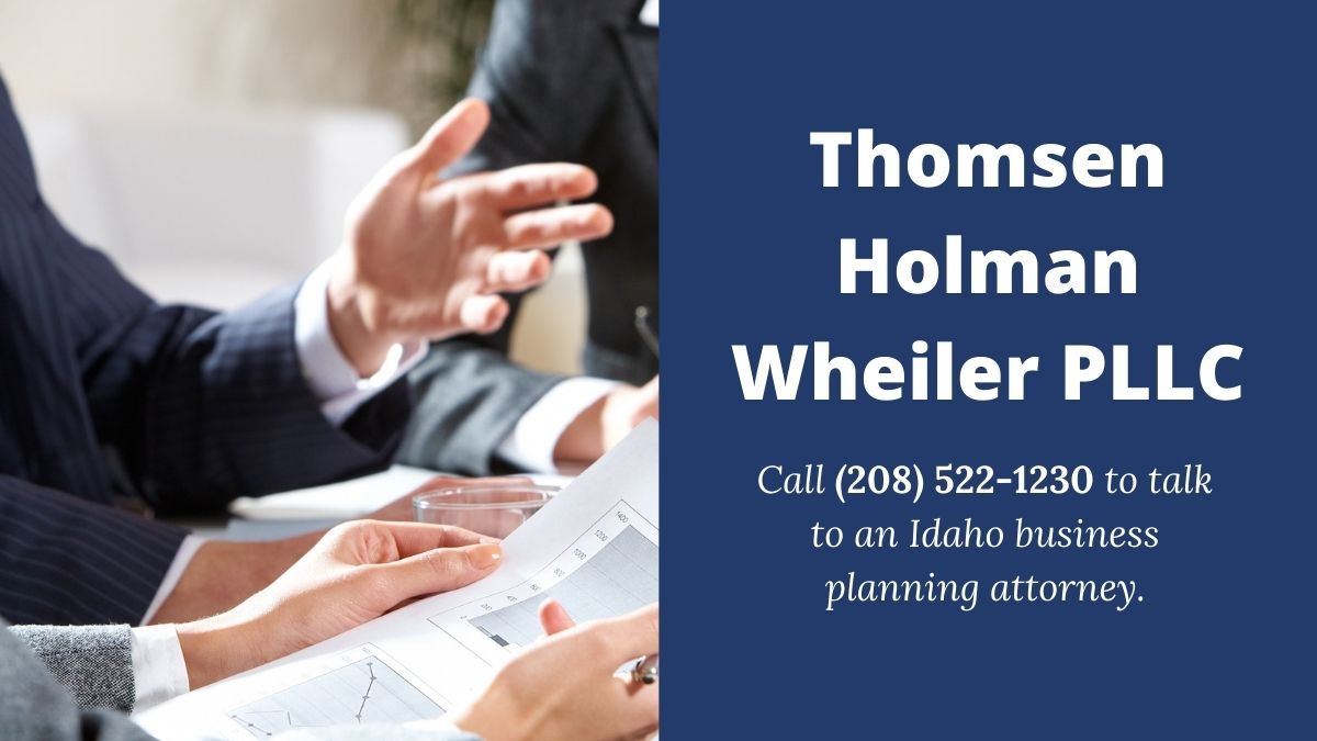 Idaho Falls Business Planning Thomsen Holman Wheiler PLLC